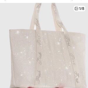 Victoria's Secret Sparkling White Tote